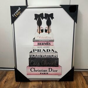 Christian Dior Paris Fashion Wall Art